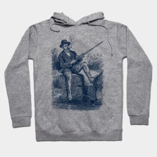 Fishing / Vintage Fisherman / Fishing Design Hoodie